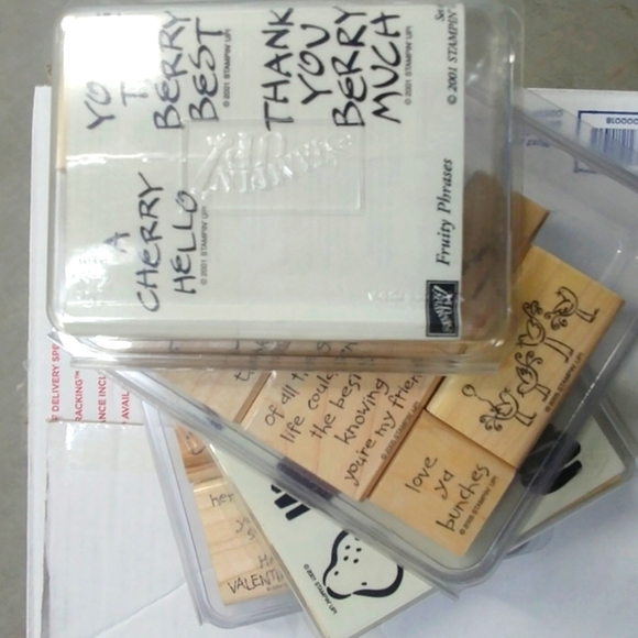 4 rubber stamp sets assorted - 25 individual stamps assorted styles - Picture 11 of 13